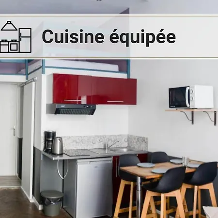 Apartment Centre/place Jaures * Mycityhome * Mezzanine